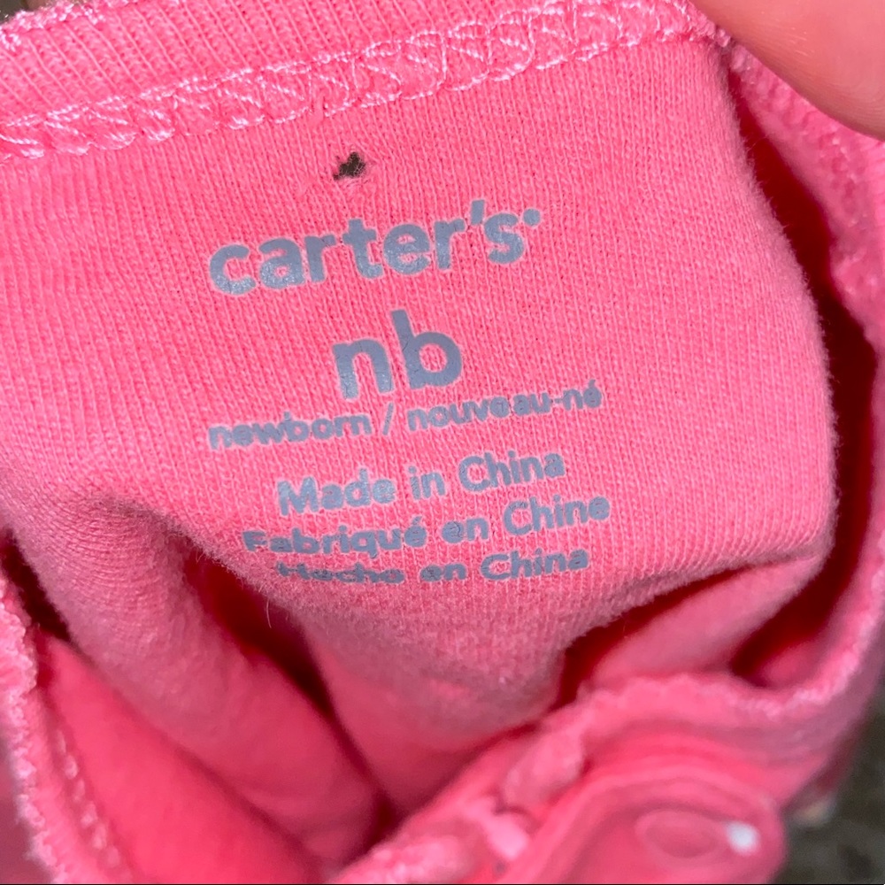 Carters Newborn sleeper - Picture 3 of 3